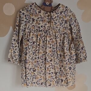 Zara Toddler Floral Bohemian Dress